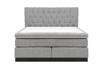 Hilton Deluxe Kontinentalseng 160 - Lysegrå - Møbler - Senger - Kontinentalsenger