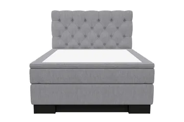 Hilton Lyx Kontinentalseng 120x200 - Lysegrå - Møbler - Senger - Kontinentalsenger