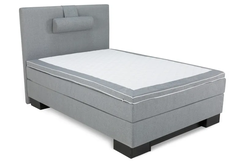 Hilton Lyx Kontinentalseng 120x200 - Lysegrå - Møbler - Senger - Kontinentalsenger