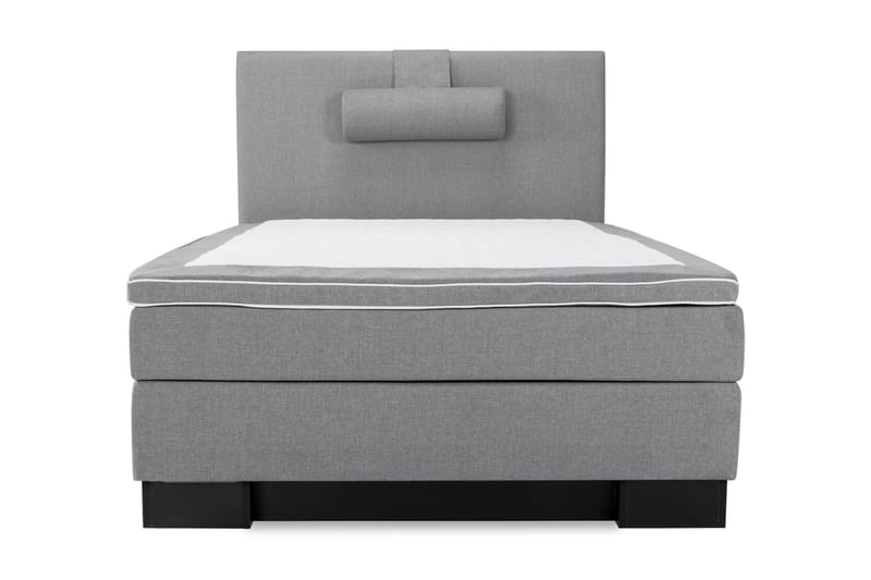 Hilton Lyx Kontinentalseng 120x200 - Lysegrå - Møbler - Senger - Kontinentalsenger