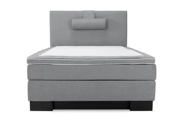 Hilton Lyx Kontinentalseng 120x200 - Lysegrå - Møbler - Senger - Kontinentalsenger