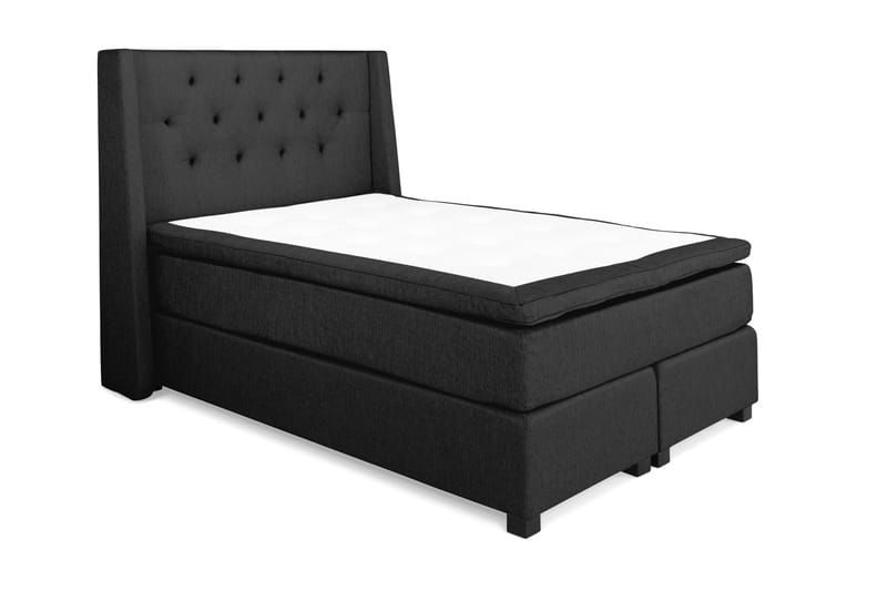Imperia Komplett Sengepakke 140x200 cm - Svart - Møbler - Senger - Kontinentalsenger