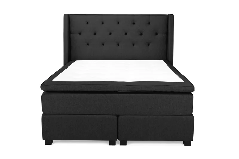 Imperia Kontinentalseng 160x200 cm - Svart - Møbler - Senger - Kontinentalsenger