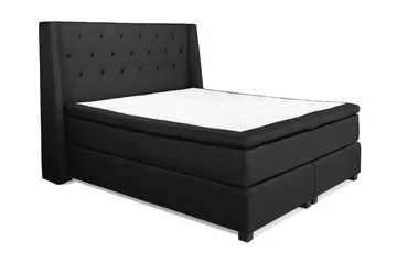 Imperia Kontinentalseng 180x200 cm - Svart - Møbler - Senger - Kontinentalsenger