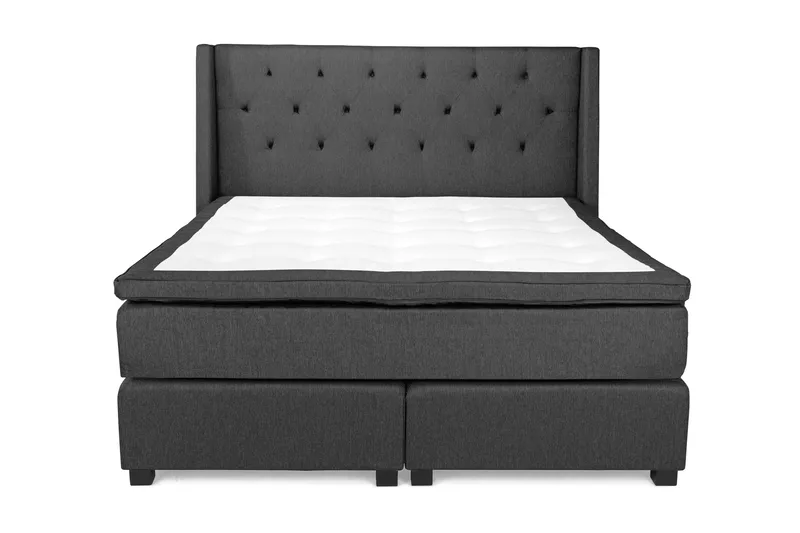 Imperia Kontinentalseng 180x200 - Grå - Møbler - Senger - Kontinentalsenger