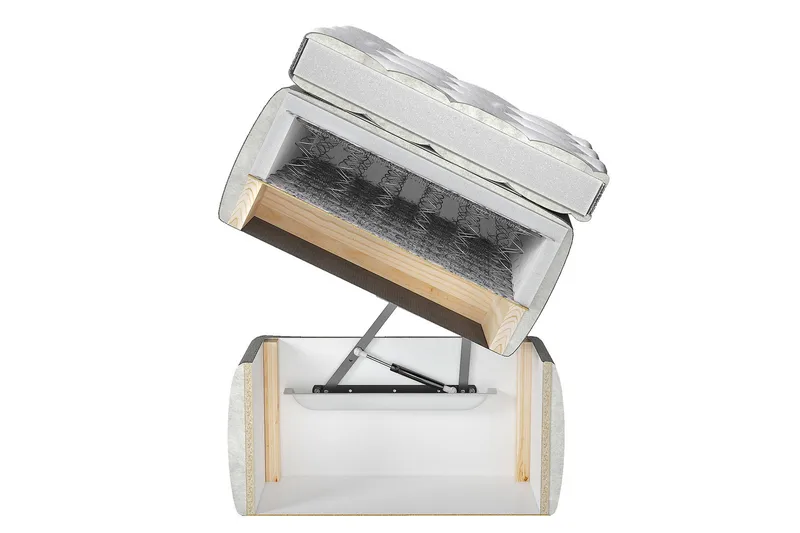 Isoba Sengepakke 140x200 cm - Blå - Møbler - Senger - Kontinentalsenger