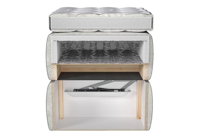 Isoba Sengepakke 140x200 cm - Grønn - Møbler - Senger - Kontinentalsenger