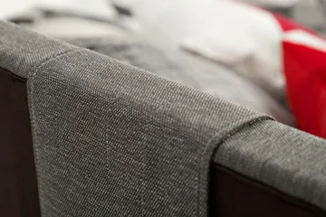 James Kontinentalseng 160 - Lysegrå - Møbler - Senger - Kontinentalsenger