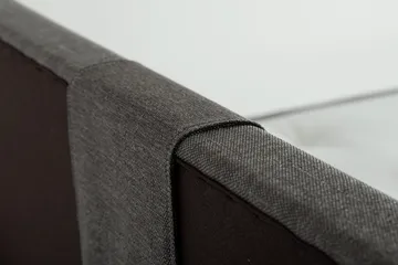 James Kontinentalseng 160 Lysegrå - Møbler - Senger - Kontinentalsenger