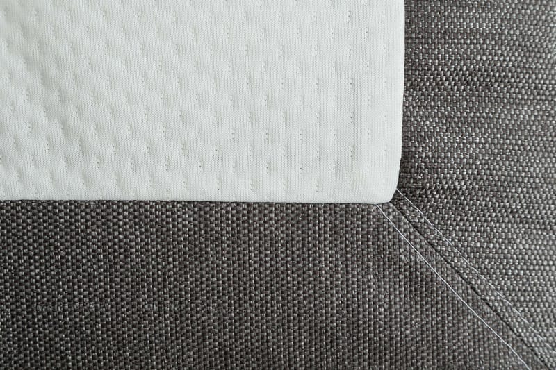 James Kontinentalseng 160 Lysegrå - Møbler - Senger - Kontinentalsenger