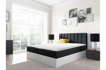 Jendem kontinentalseng 140x200 - Svart - Møbler - Senger - Kontinentalsenger