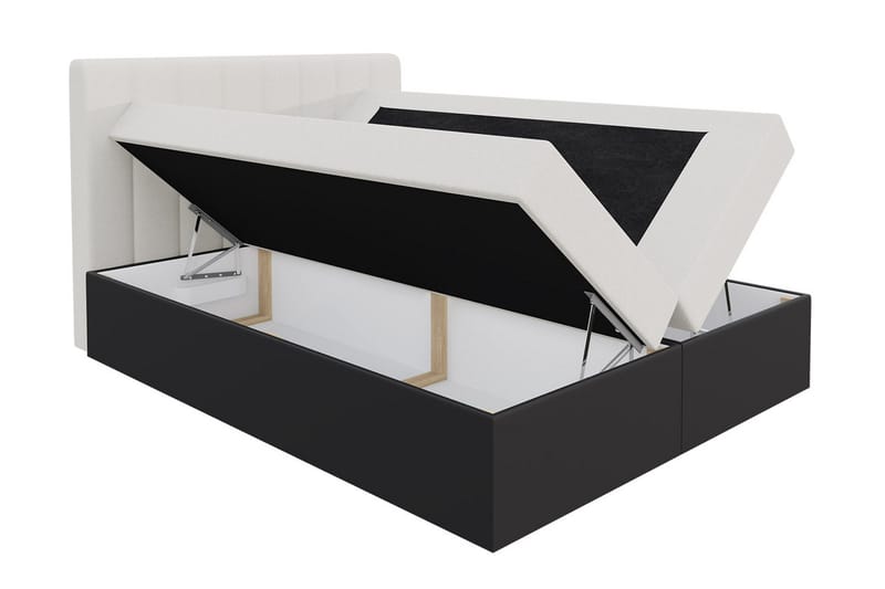 Jendem kontinentalseng 200x200 - Beige - Møbler - Senger - Kontinentalsenger