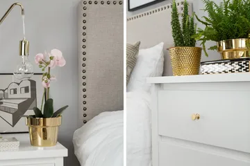 Jolie Kontinentalseng 140 - Beige - Møbler - Senger - Kontinentalsenger