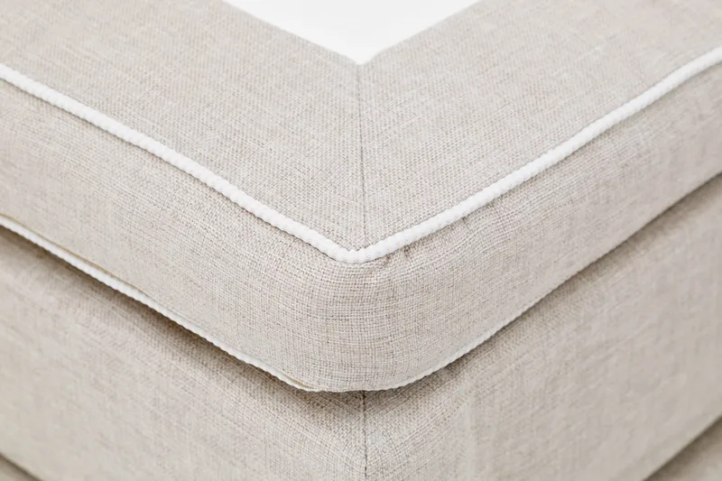 Jolie Kontinentalseng 140 - Beige - Møbler - Senger - Kontinentalsenger