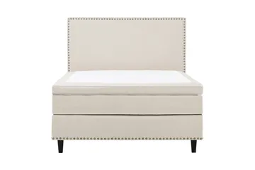 Jolie Kontinentalseng 140 - Beige - Møbler - Senger - Kontinentalsenger