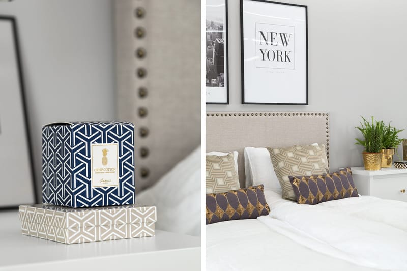 Jolie Kontinentalseng 140x200 - Beige - Møbler - Senger - Kontinentalsenger