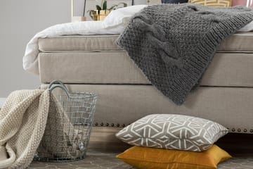 Jolie Kontinentalseng 140x200 - Beige - Møbler - Senger - Kontinentalsenger