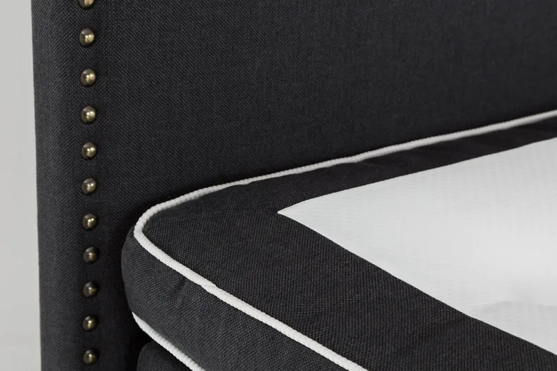 Jolie Kontinentalseng 160x200 - Svart - Møbler - Senger - Kontinentalsenger