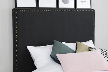 Jolie Kontinentalseng 160x200 - Svart - Møbler - Senger - Kontinentalsenger