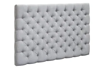 Joluma Komplett Sengpakke 180x200 cm Kontinentalseng med Gavl - Lysgrå - Møbler - Senger - Kontinentalsenger