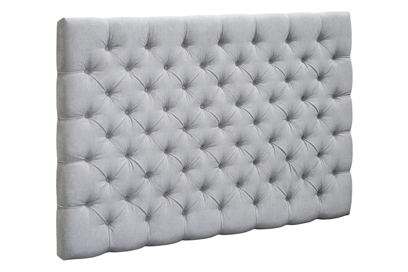 Joluma Komplett Sengpakke 180x200 cm Kontinentalseng med Gavl - Lysgrå - Møbler - Senger - Kontinentalsenger