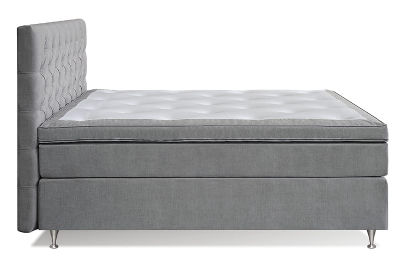 Joluma Komplett Sengpakke Fast 180x200 cm - Grå - Møbler - Senger - Kontinentalsenger