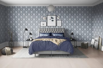 Joluma Komplett Sengpakke Fast 180x200 cm - Grå - Møbler - Senger - Kontinentalsenger