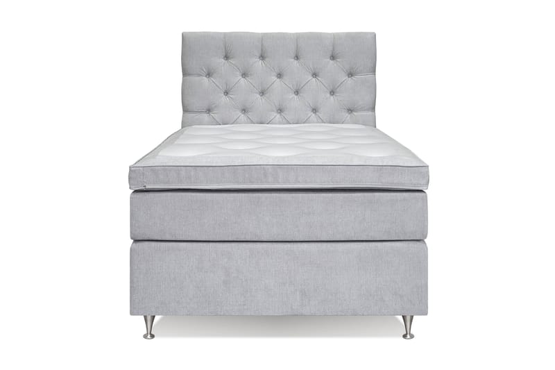 Joluma Kontinentalseng Fast, (+Flere valg) 120x200 cm Lysegrå