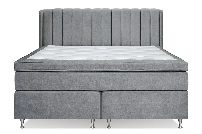 Joluma Sengepakke Fast - (+Flere valg) 160x200 cm Grå - Møbler - Senger - Kontinentalsenger