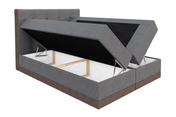 Knarrevik kontinentalseng 180x200 - Brun - Møbler - Senger - Kontinentalsenger
