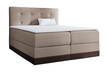 Knarrevik kontinentalseng 200x200 - Brun - Møbler - Senger - Kontinentalsenger