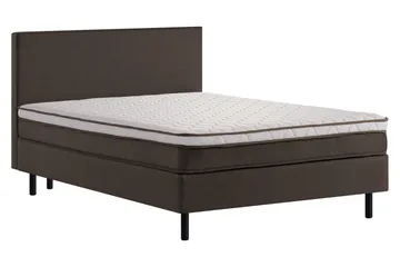 Komplett sängpaket Divine sänggavel 160 cm 160x200 Beige - Møbler - Senger - Enkeltsenger