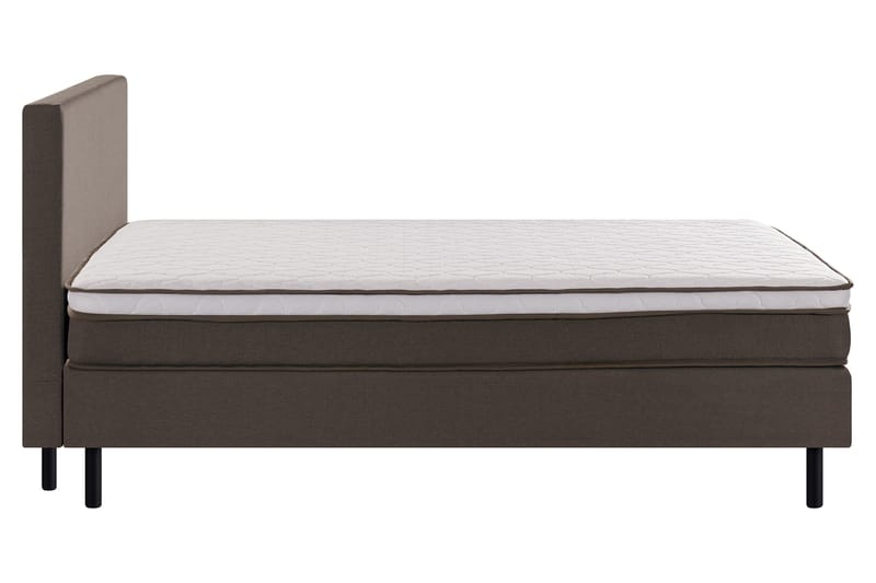 Komplett sängpaket Divine sänggavel 160 cm 160x200 Beige - Møbler - Senger - Enkeltsenger