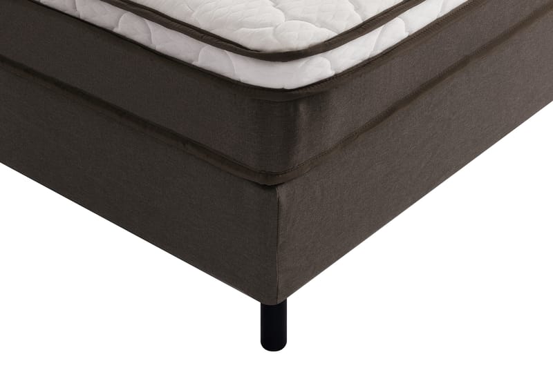 Komplett sängpaket Divine sänggavel 160 cm 160x200 Beige - Møbler - Senger - Enkeltsenger