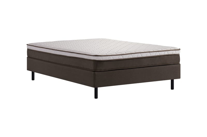 Komplett sängpaket Utan sänggavel 140x200 Beige - Møbler - Senger - Enkeltsenger