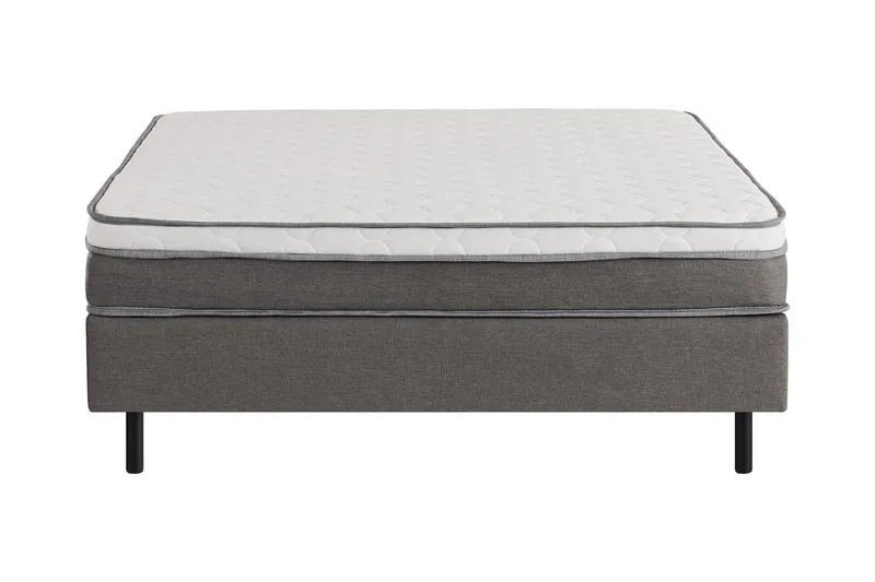 Komplett sängpaket Utan sänggavel 160x200 Grå