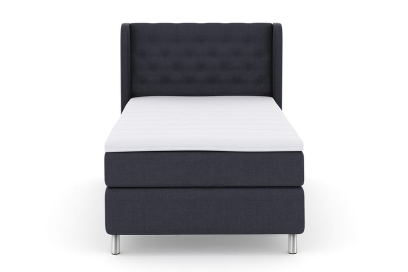 Komplett Sengepakke Choice No 3 120x200 Fast - Blå|Metallben - Møbler - Senger - Kontinentalsenger