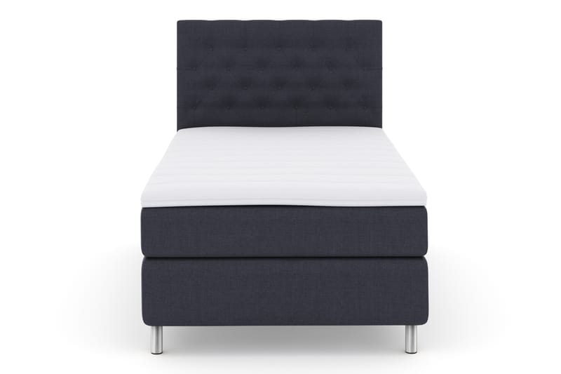 Komplett Sengepakke Choice No 3 120x200 Fast - Blå|Metallben - Møbler - Senger - Enkeltsenger