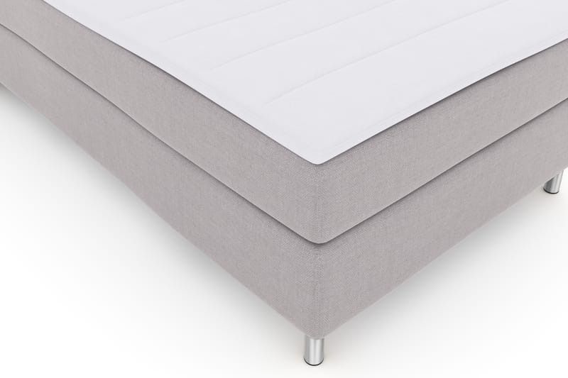 Komplett Sengepakke Choice No 3 120x200 Fast - Lysegrå|Metallben - Møbler - Senger - Kontinentalsenger