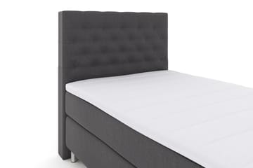Komplett Sengepakke Choice No 3 120x200 Fast - Mørkegrå|Metallben - Møbler - Senger - Enkeltsenger