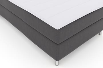 Komplett Sengepakke Choice No 3 120x200 Fast - Mørkegrå|Metallben - Møbler - Senger - Enkeltsenger