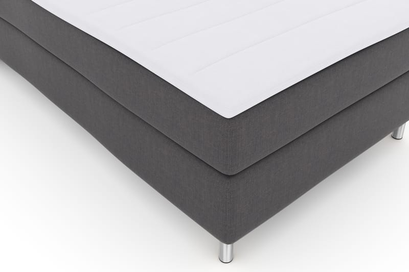 Komplett Sengepakke Choice No 3 120x200 Fast - Mørkegrå|Metallben - Møbler - Senger - Enkeltsenger