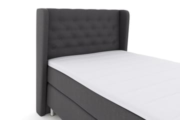 Komplett Sengepakke Choice No 3 120x200 Fast - Mørkegrå|Metallben - Møbler - Senger - Kontinentalsenger