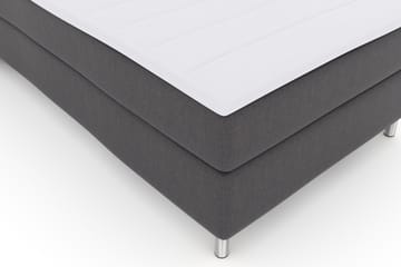Komplett Sengepakke Choice No 3 120x200 Fast - Mørkegrå|Metallben - Møbler - Senger - Kontinentalsenger