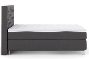 Komplett Sengepakke Choice No 3 120x200 Fast - Mørkegrå|Metallben - Møbler - Senger - Enkeltsenger