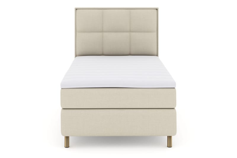 Komplett Sengepakke Choice No 3 120x200 Medium - Beige|Kobberben - Møbler - Senger - Kontinentalsenger