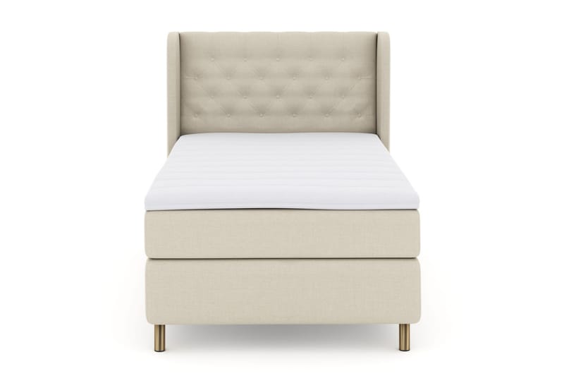 Komplett Sengepakke Choice No 3 120x200 Medium - Beige|Kobberben - Møbler - Senger - Kontinentalsenger