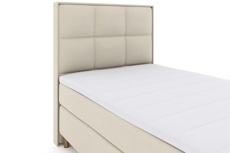 Komplett Sengepakke Choice No 3 120x200 Medium - Beige|Kobberben - Møbler - Senger - Kontinentalsenger