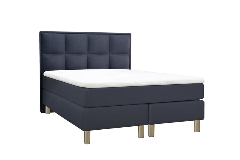 Komplett Sengepakke Choice No 3 120x200 Medium - Blå|Kobberben - Møbler - Senger - Kontinentalsenger