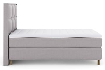 Komplett Sengepakke Choice No 3 120x200 Medium - Lysegrå|Kobberben - Møbler - Senger - Kontinentalsenger